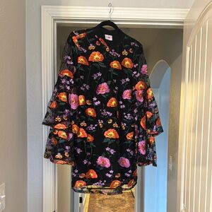 BuddyLove Black Floral Dress